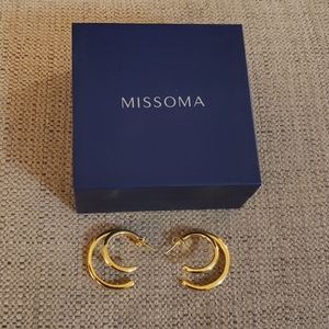 Missoma Rosette Hoops